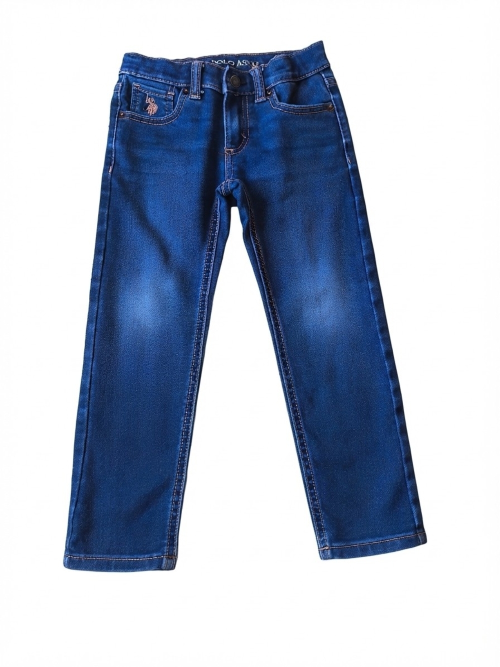 U.S. Polo Assn. Straight Leg Blue Jeans For Boys Size 5